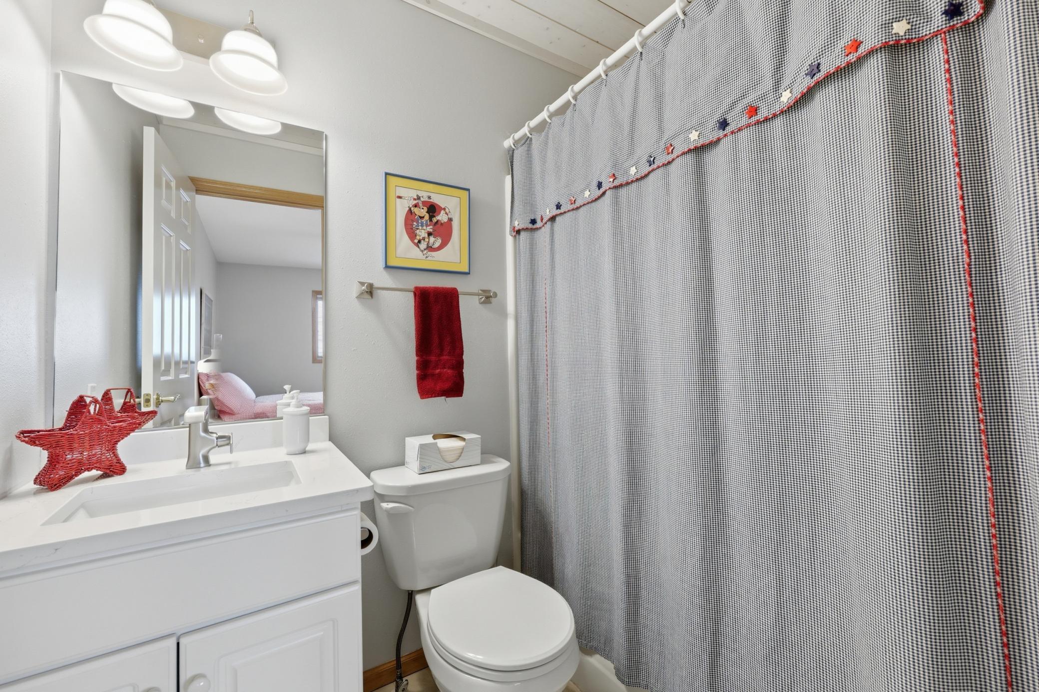 2nd floor 3rd bath