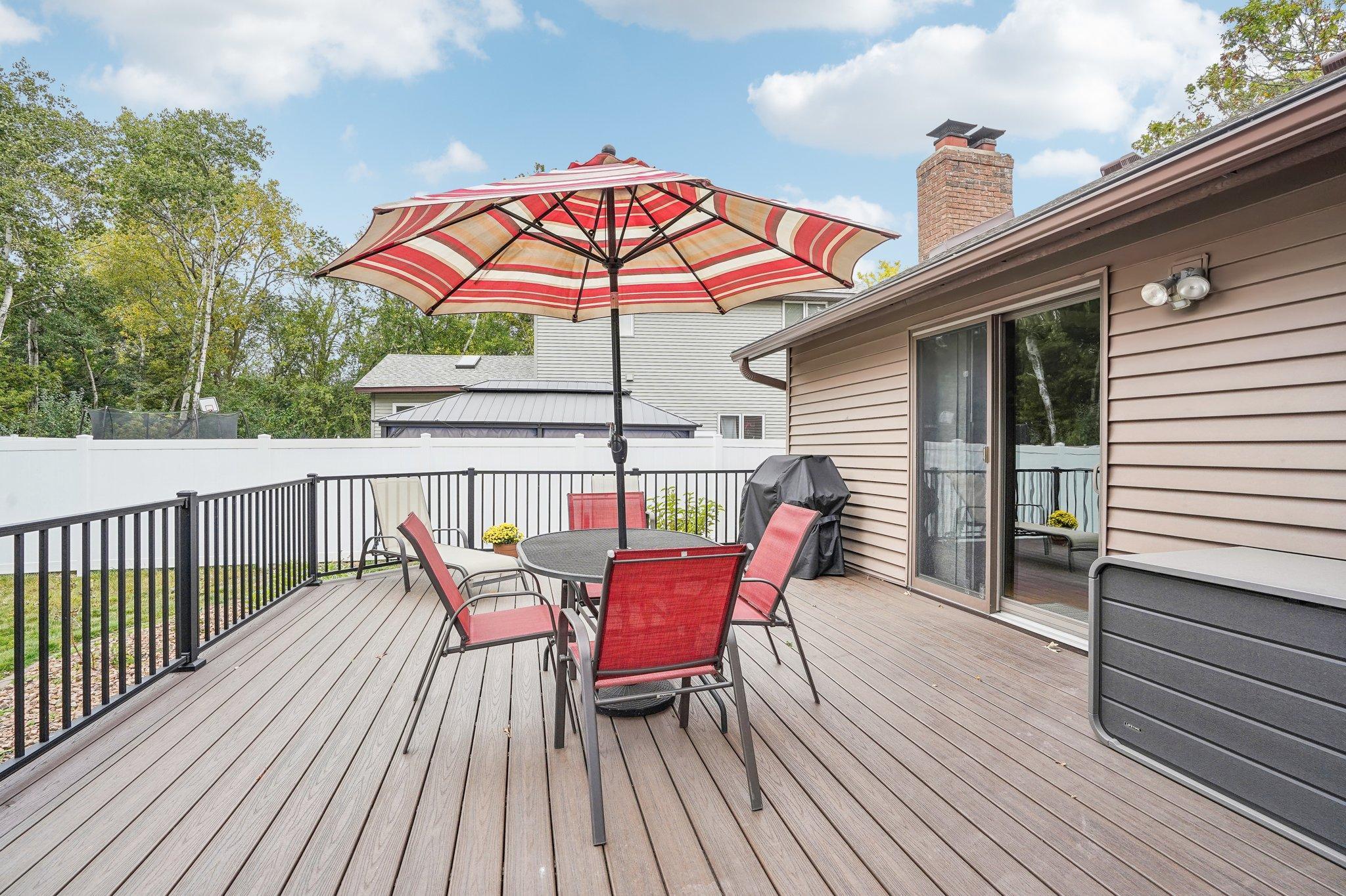 New maintenance free deck