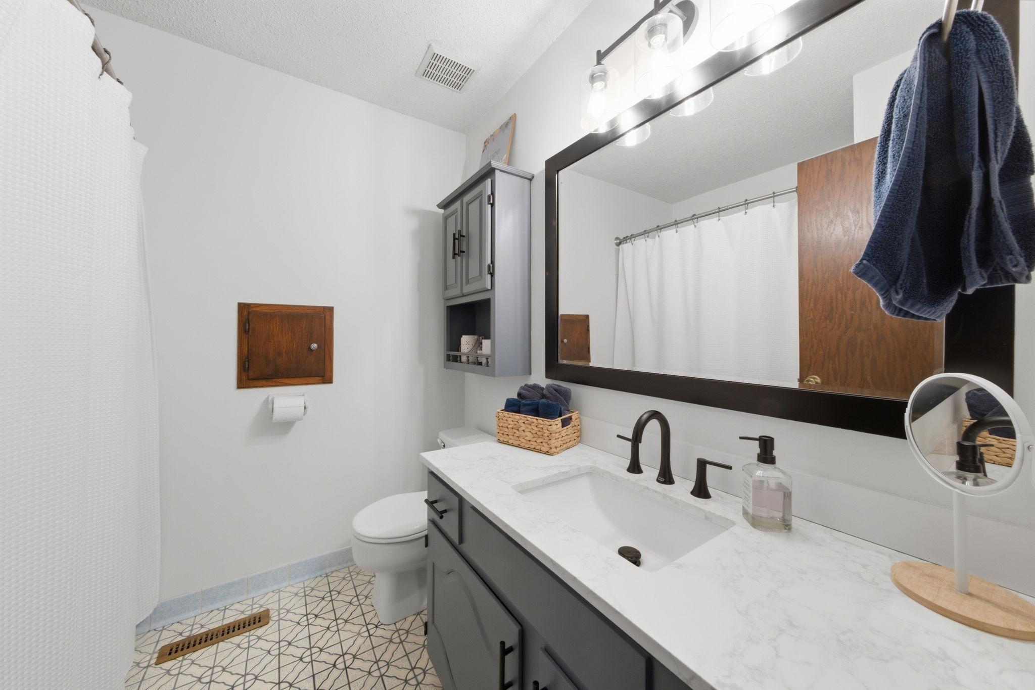 Updated full bath