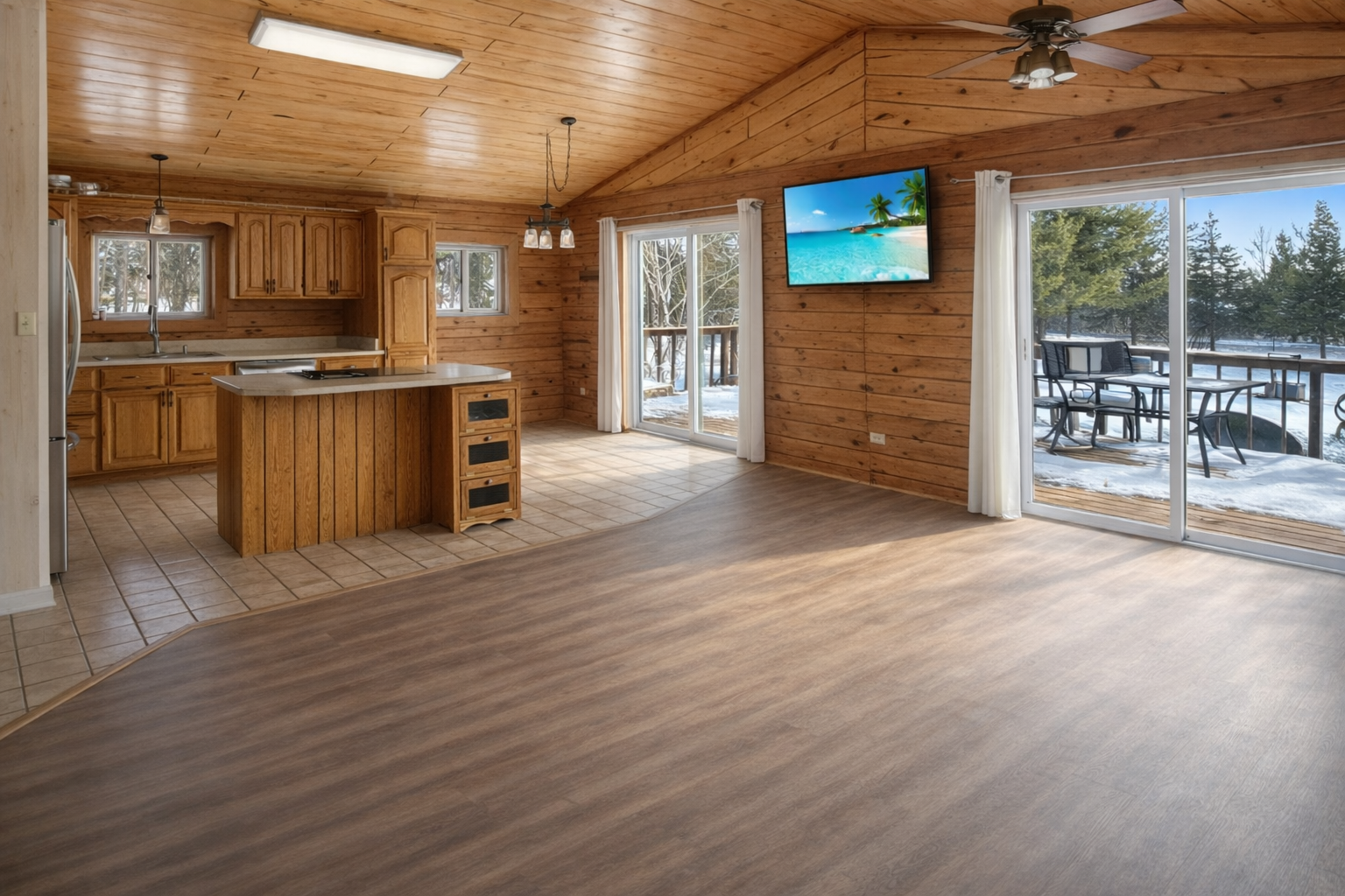 Kitchen/dining area