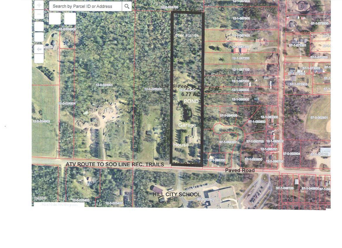 Property aerial - 6.77 AC