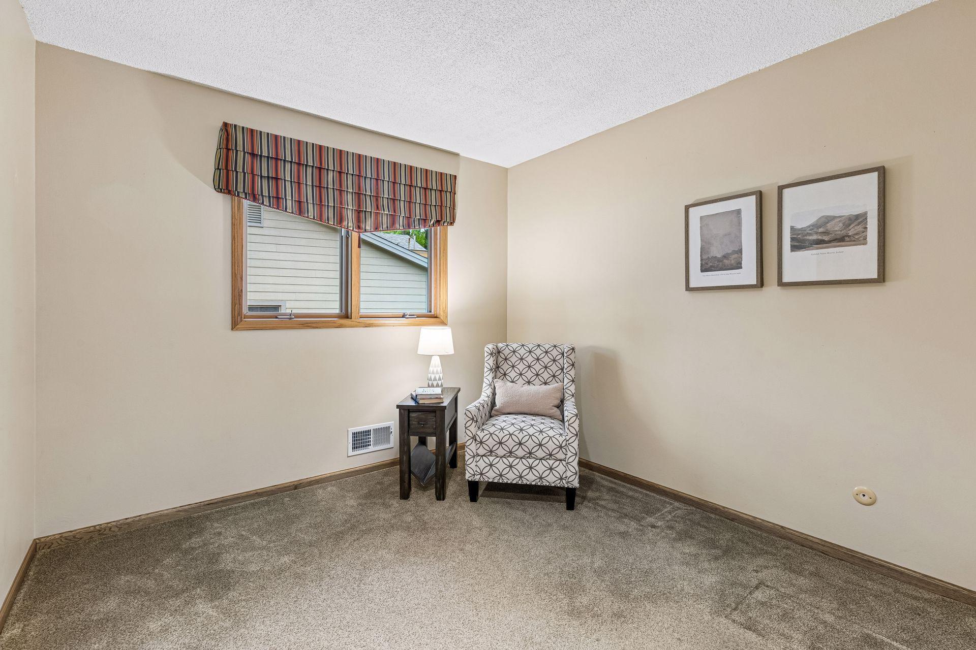 The third of 3 bedrooms on the main level is also very spacious.