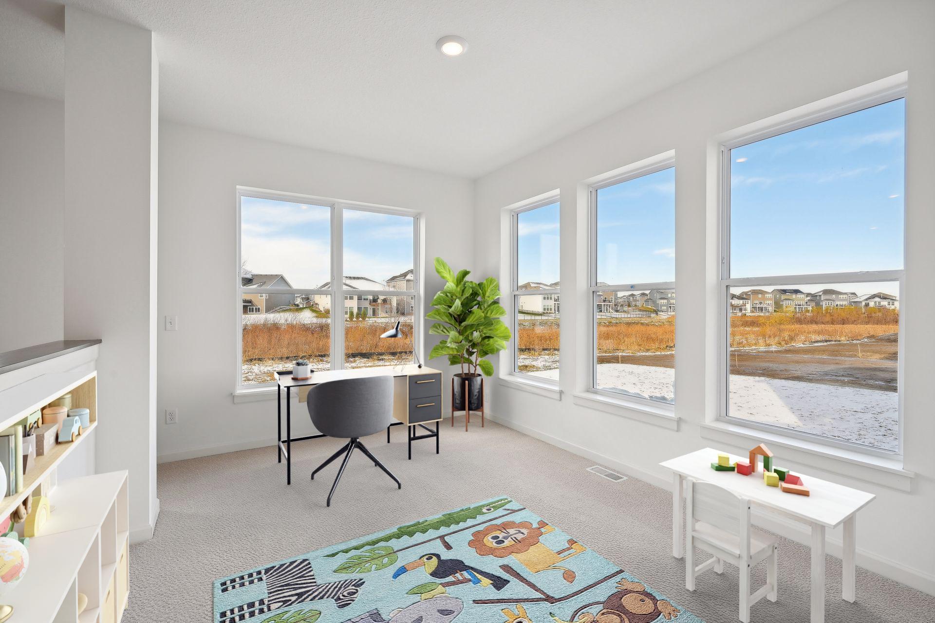 Study - Photos of Similar Home (virtual staging)