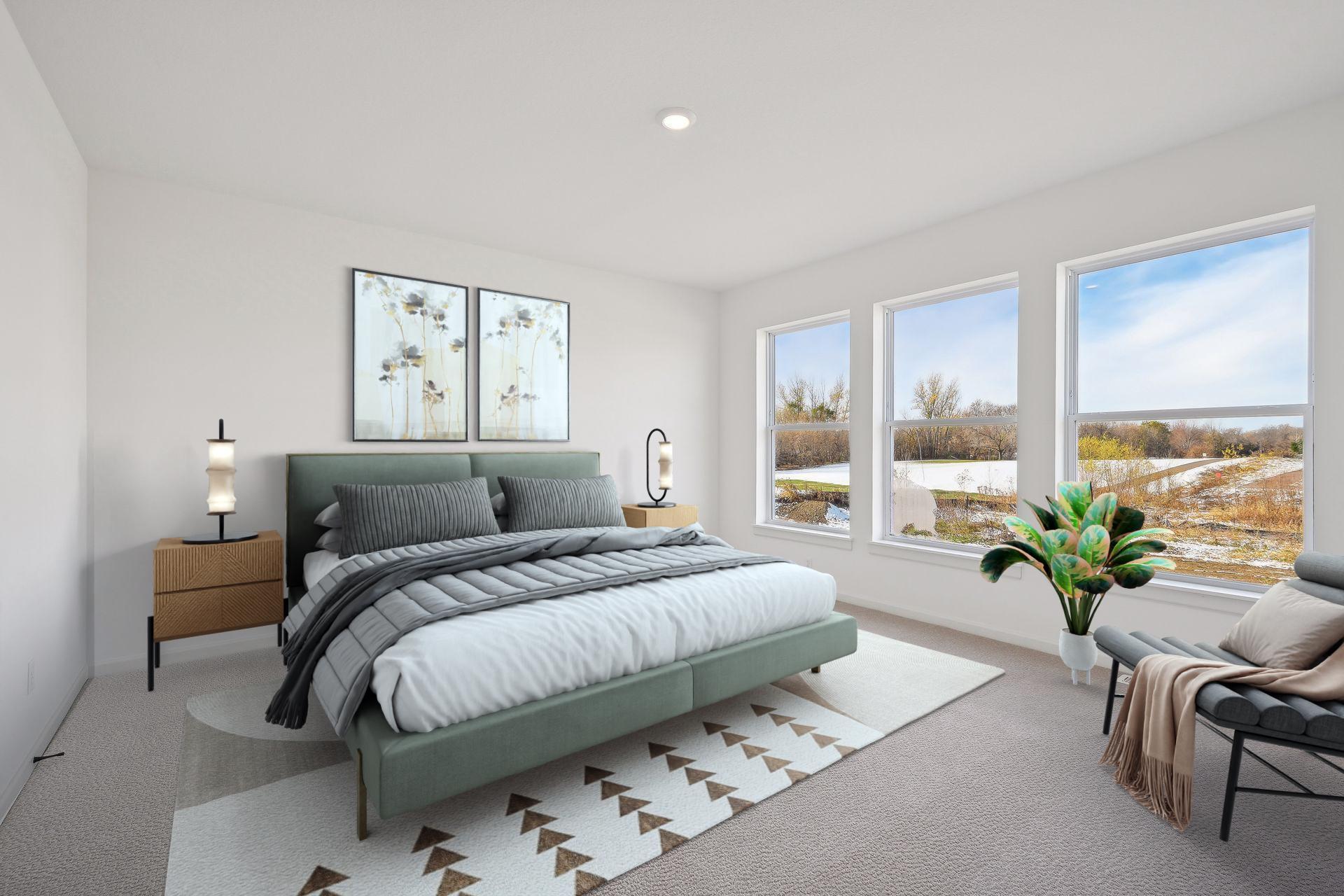Owners Suite - Photos of Similar Home (Virtual Staging)