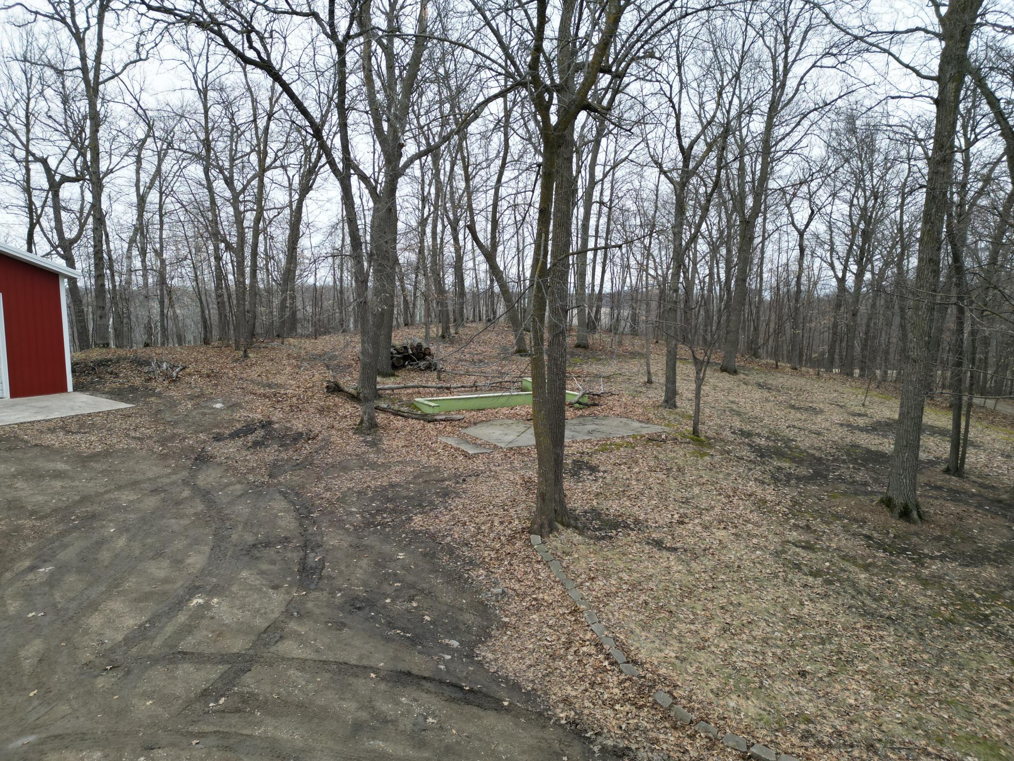 Fire pit area