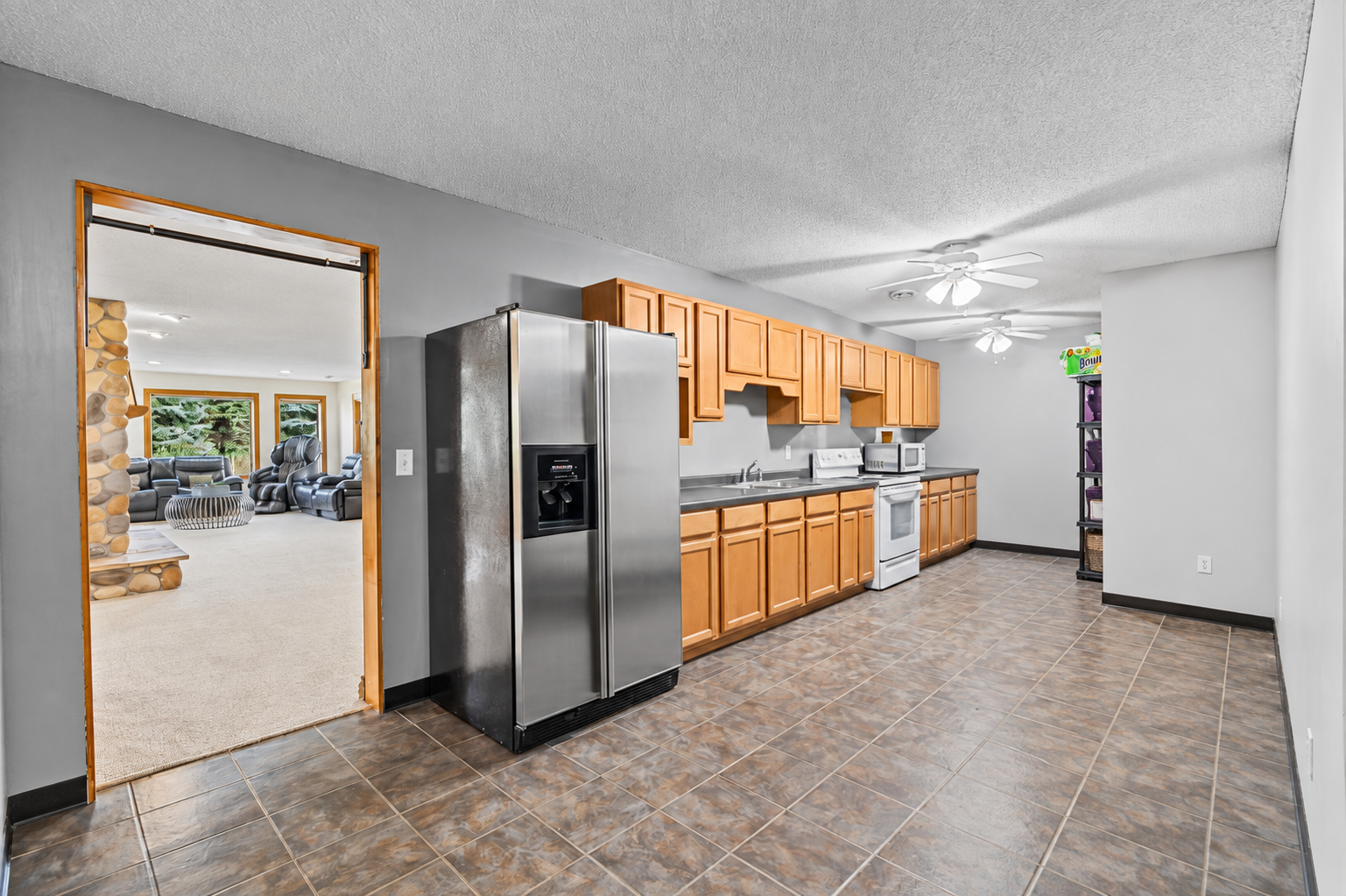 This is the IDEAL set up for a multi generational or extended family stay. A full kitchen in the lower level greatly expands possibilities of how you can comfortably & conveniently live.