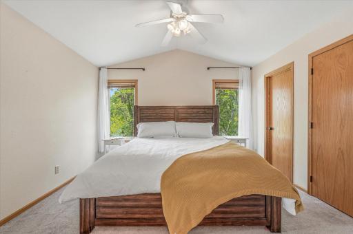 Primary Suite with 2 walk in closets and a Full Private Bath