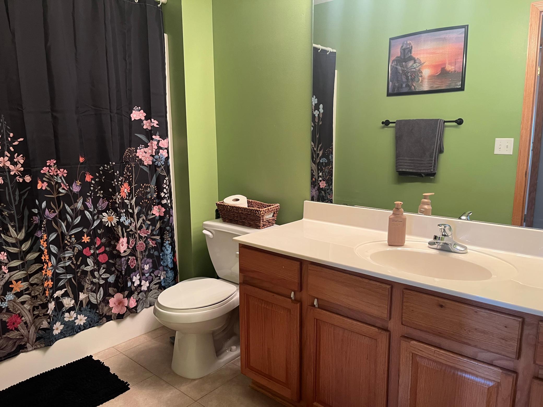 Full bath Upstairs