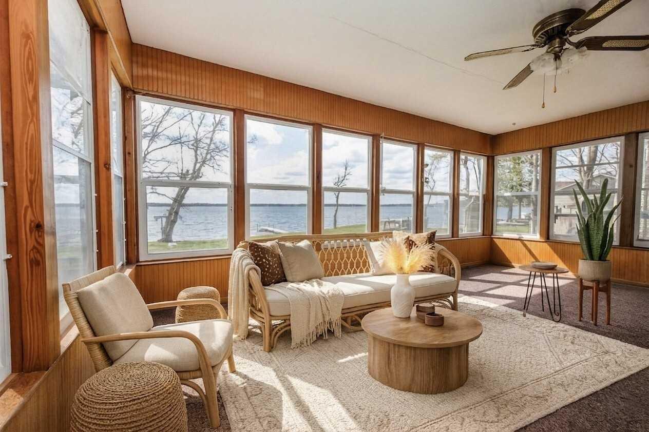 Virtually Staged Sun Room
