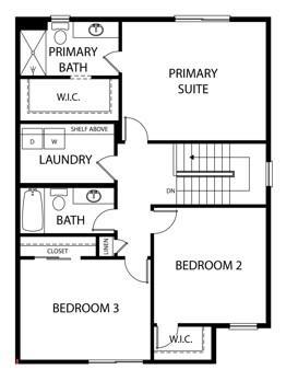 Upper Level Floor Plan