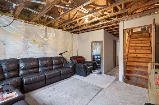 Finish off the family room for additional equity and sq footage