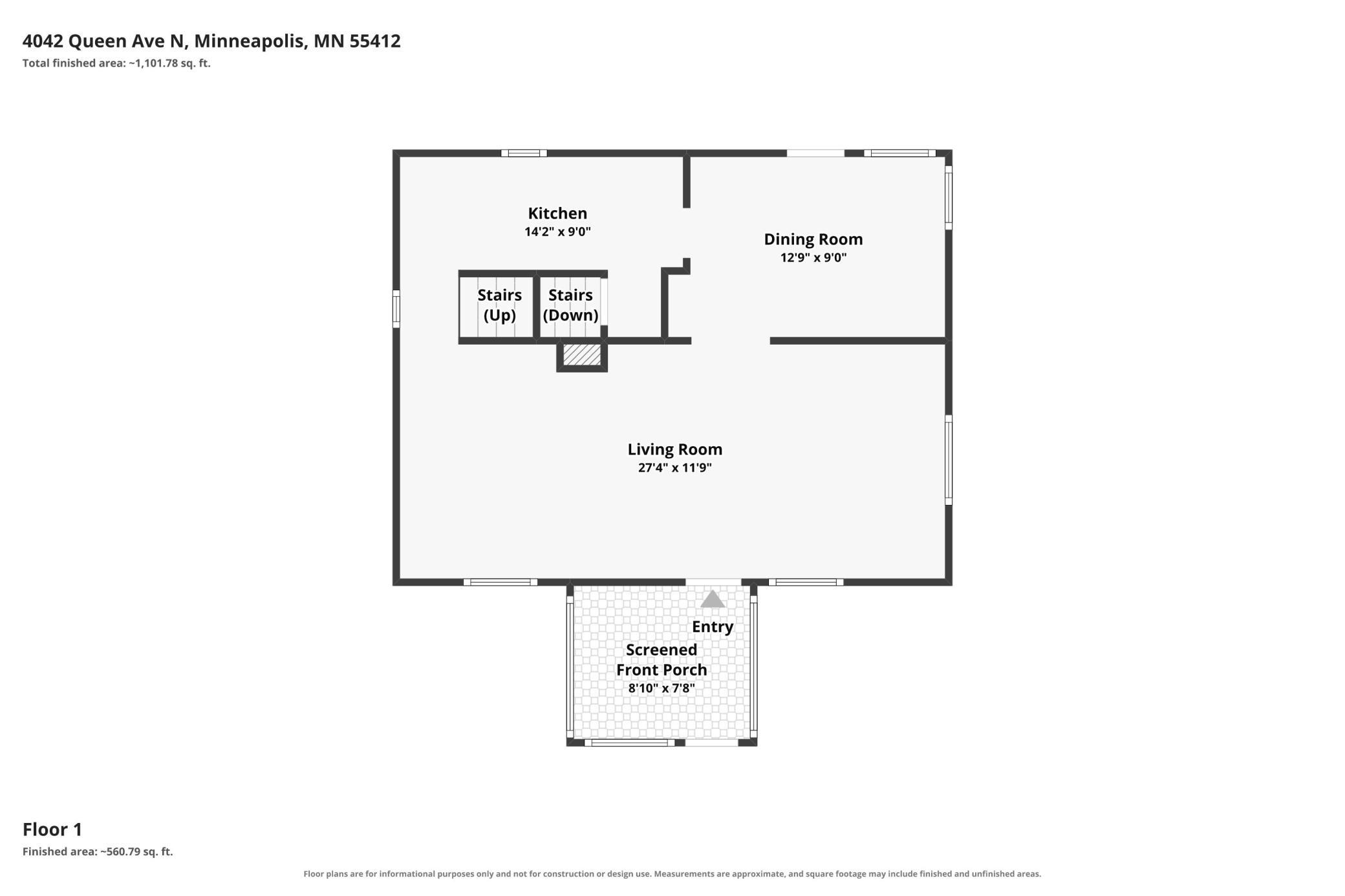 Level One Floor Plan