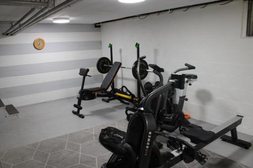 basement work out area