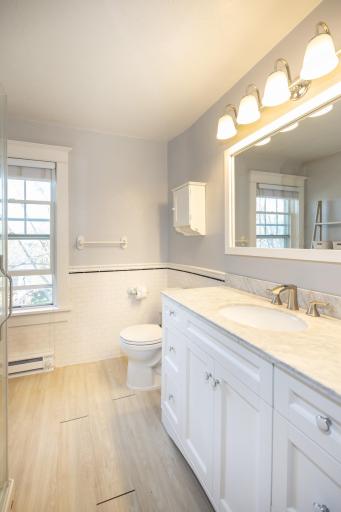 updated bathroom