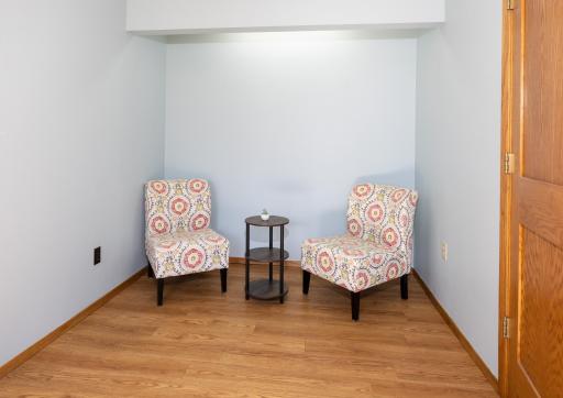 bedroom on main sitting area
