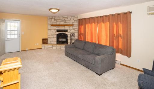 Main floor Family Room with outside door