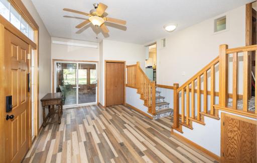foyer to sunroom