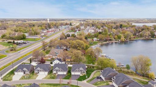 All the benefits of lake views, without the higher property taxes of the lake front homes.