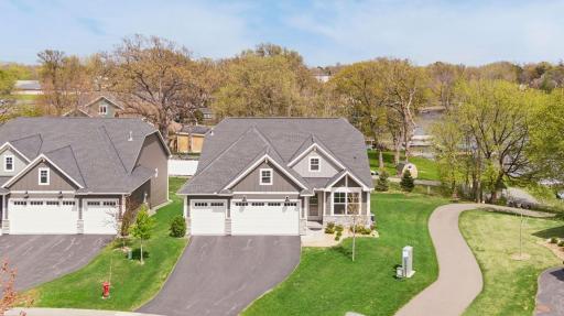 Lots of "green space" surrounds the home. Makes it feel more like a single family home.