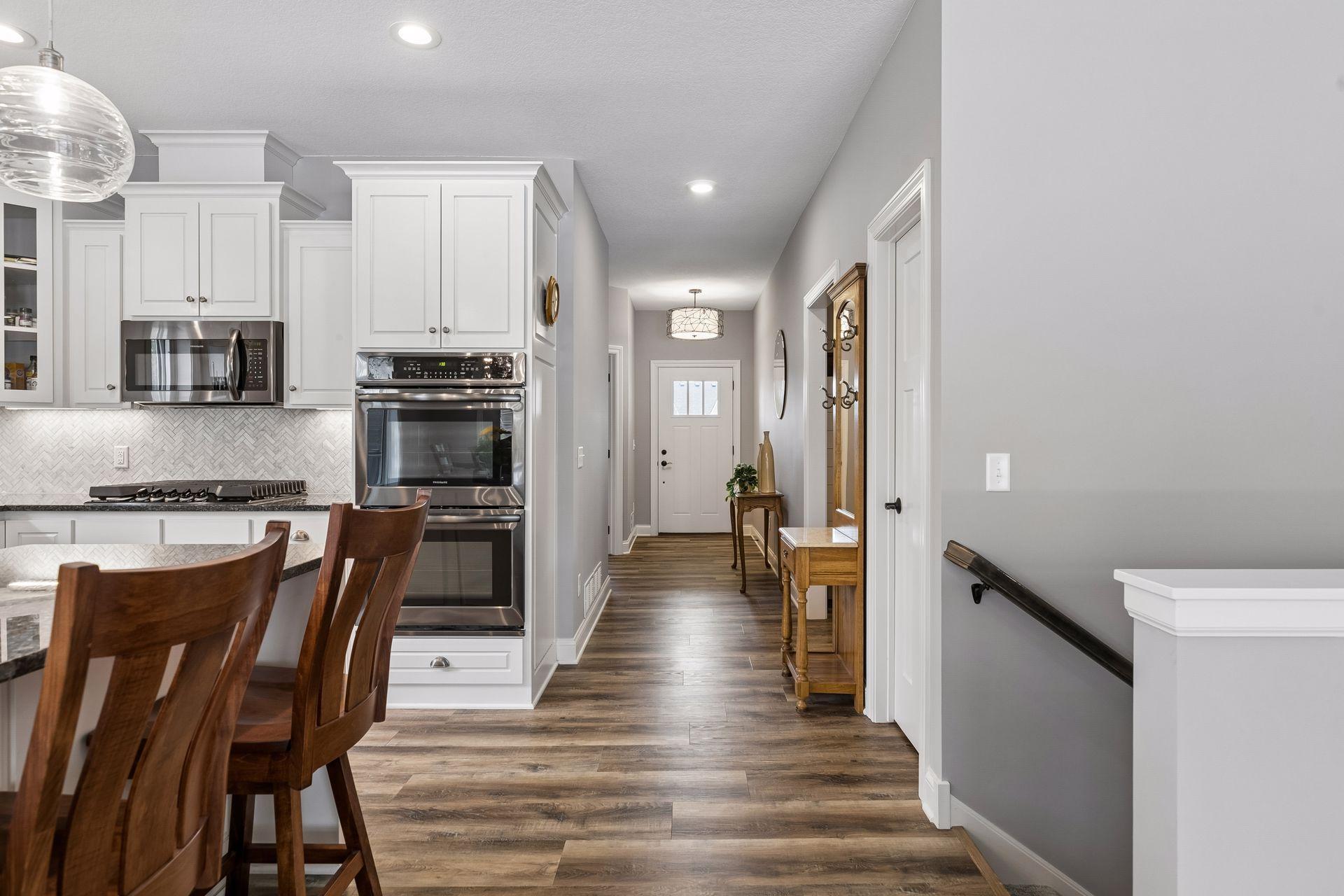 The home has a nice flow - no wasted space.