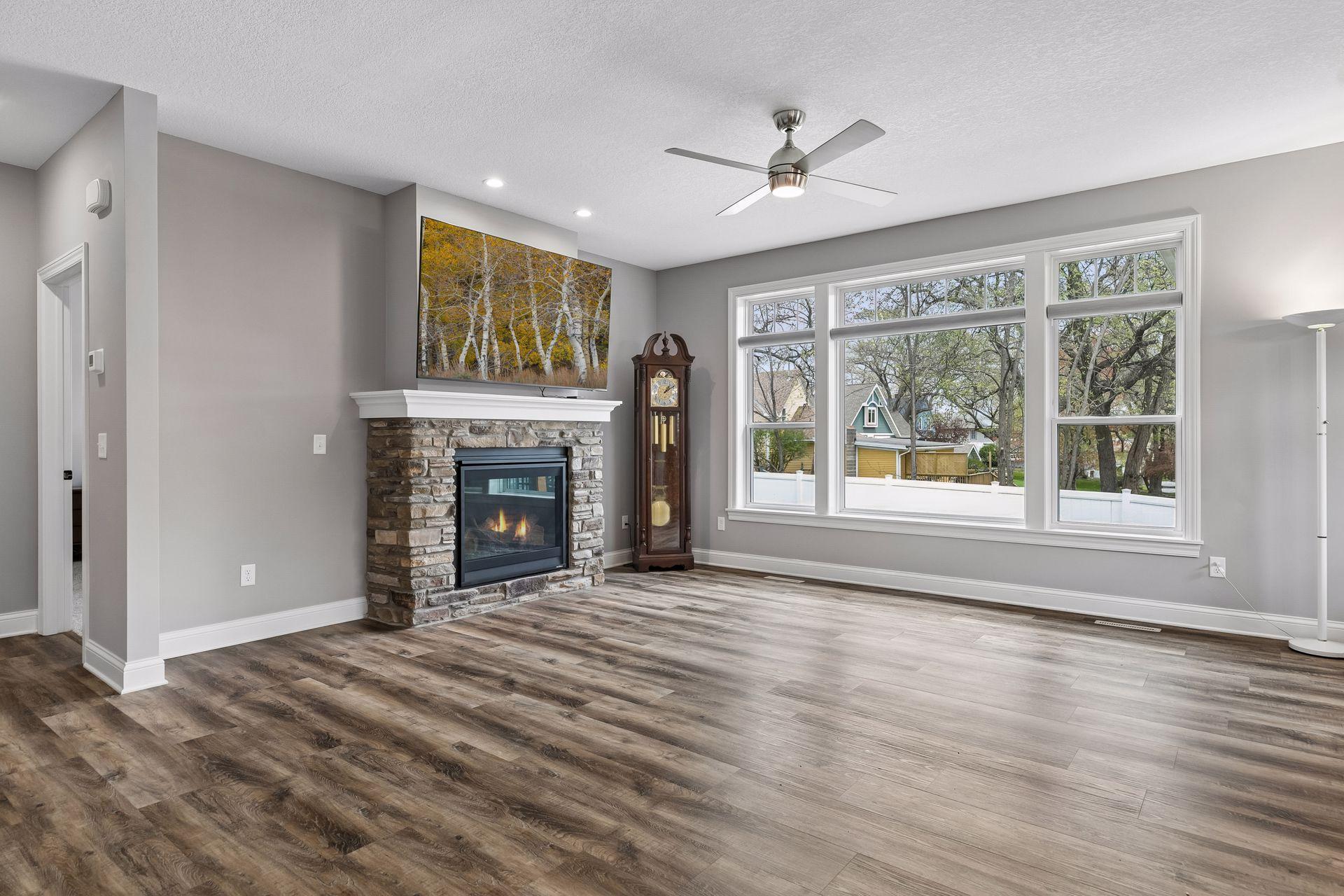 This room offers so much flexibility on furniture placement. (Virtual staging coming shortly)