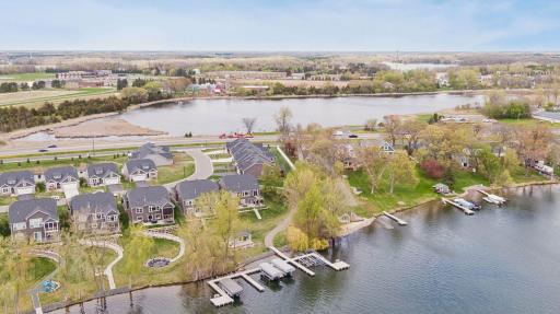 What also makes the Green Lake Villas community unique, is the Association has a Boat Club. A nominal annual fee allows you to join and share access to a Bennington pontoon that is parked in the far left slip on the dock.