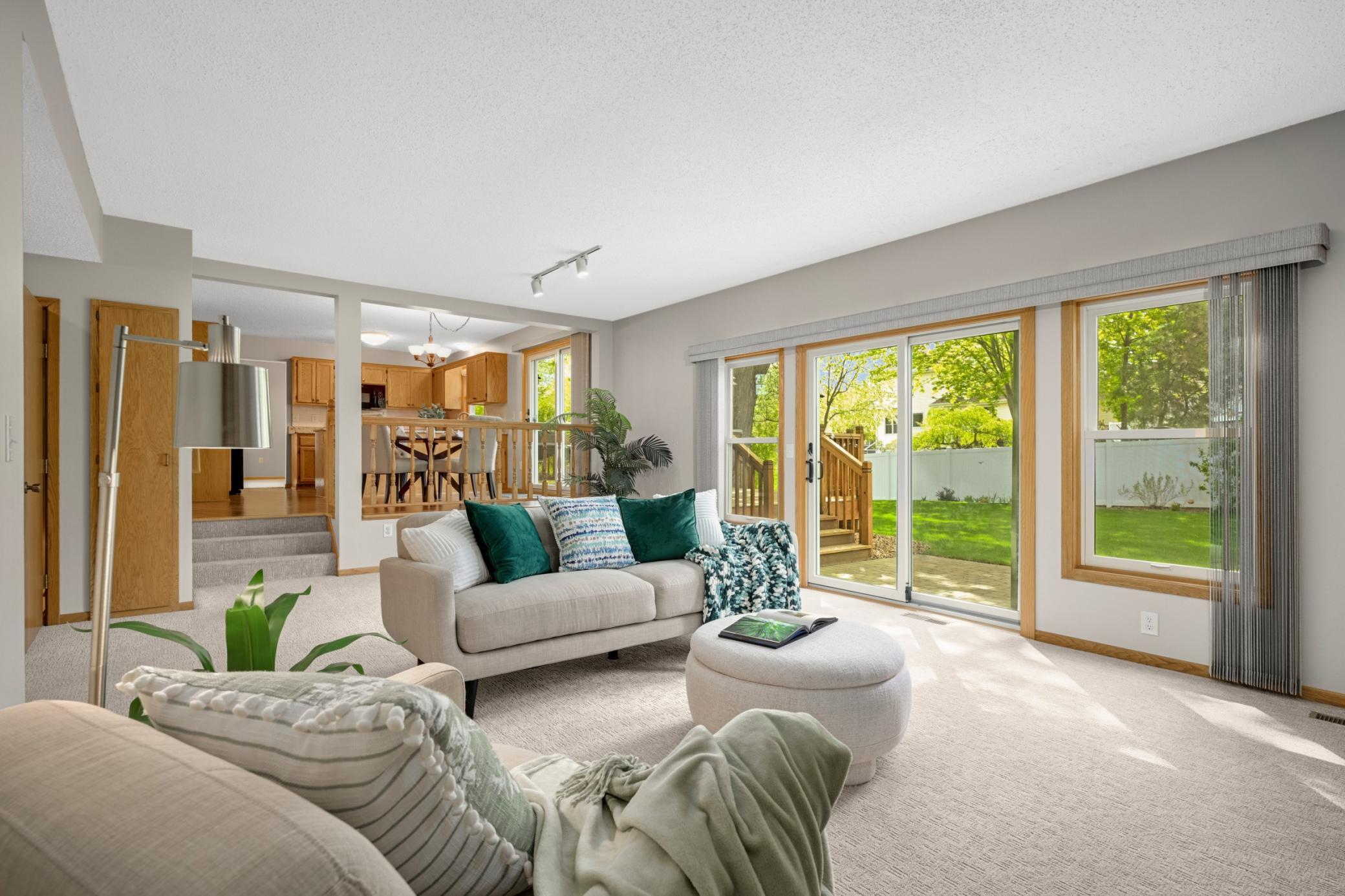 Beautiful open concept layout.
