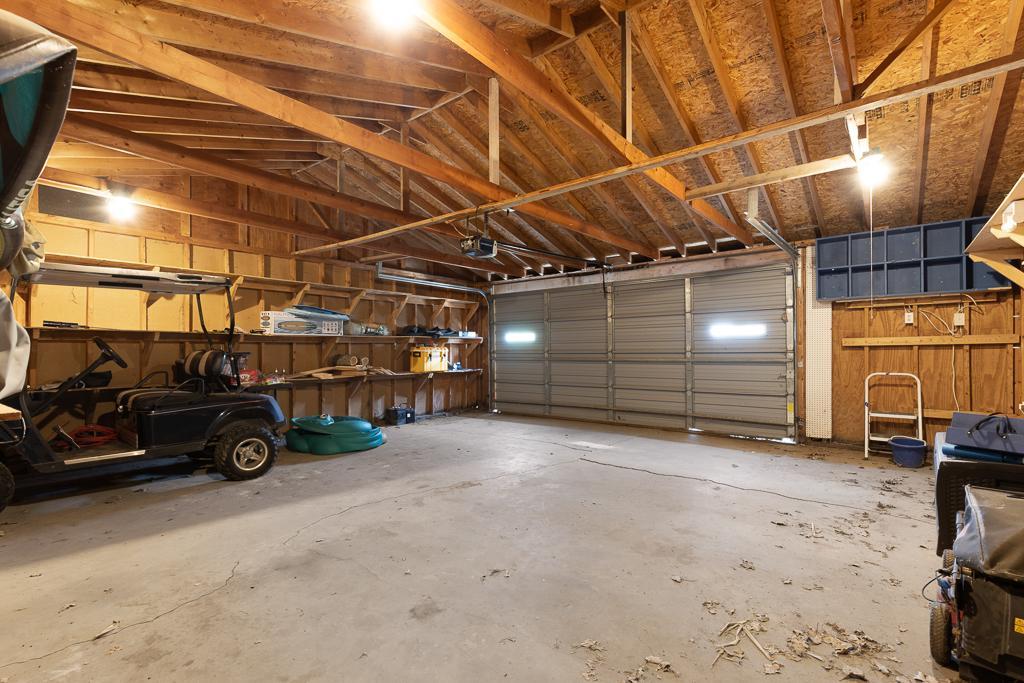 3 stall detached garage. Great for vehicles and all your lake toys!
