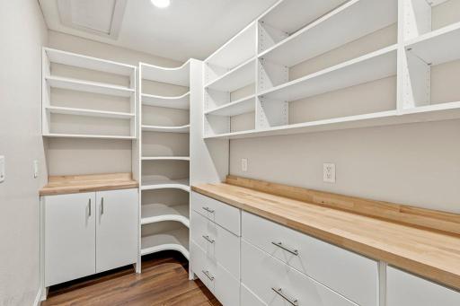 Notice all the nicely placed electrical outlets in this space, too!