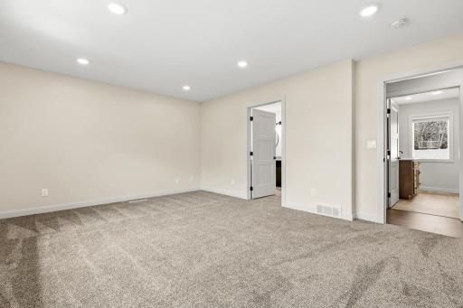 Recessed lighting, great natural light, beautiful colors, and main floor access!