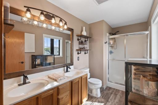Private master 3/4 bath!