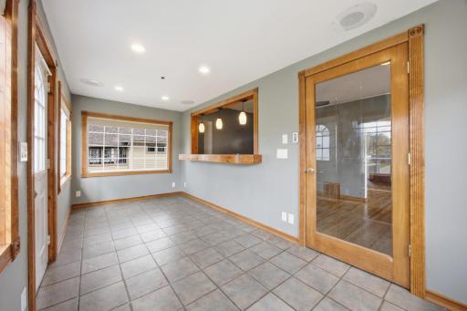 Enclosed Front Porch - Electric Heated Tile Floors
