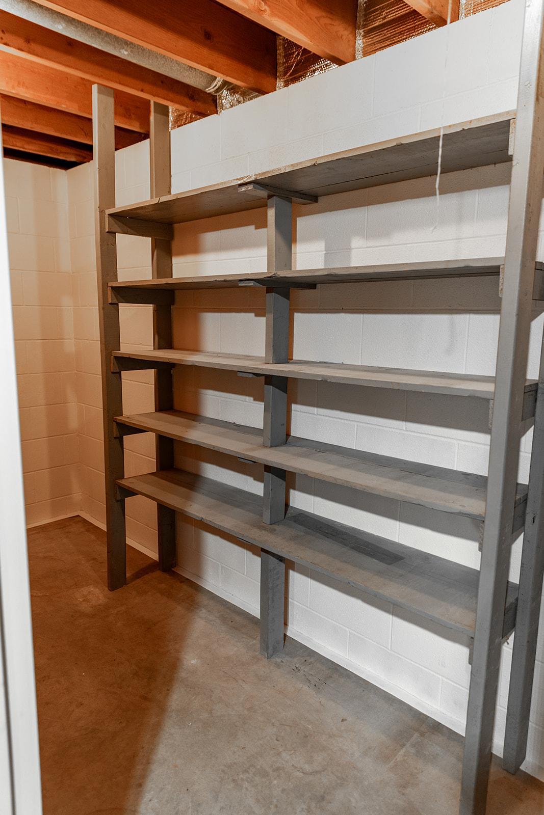 Great Storage Room in basement
