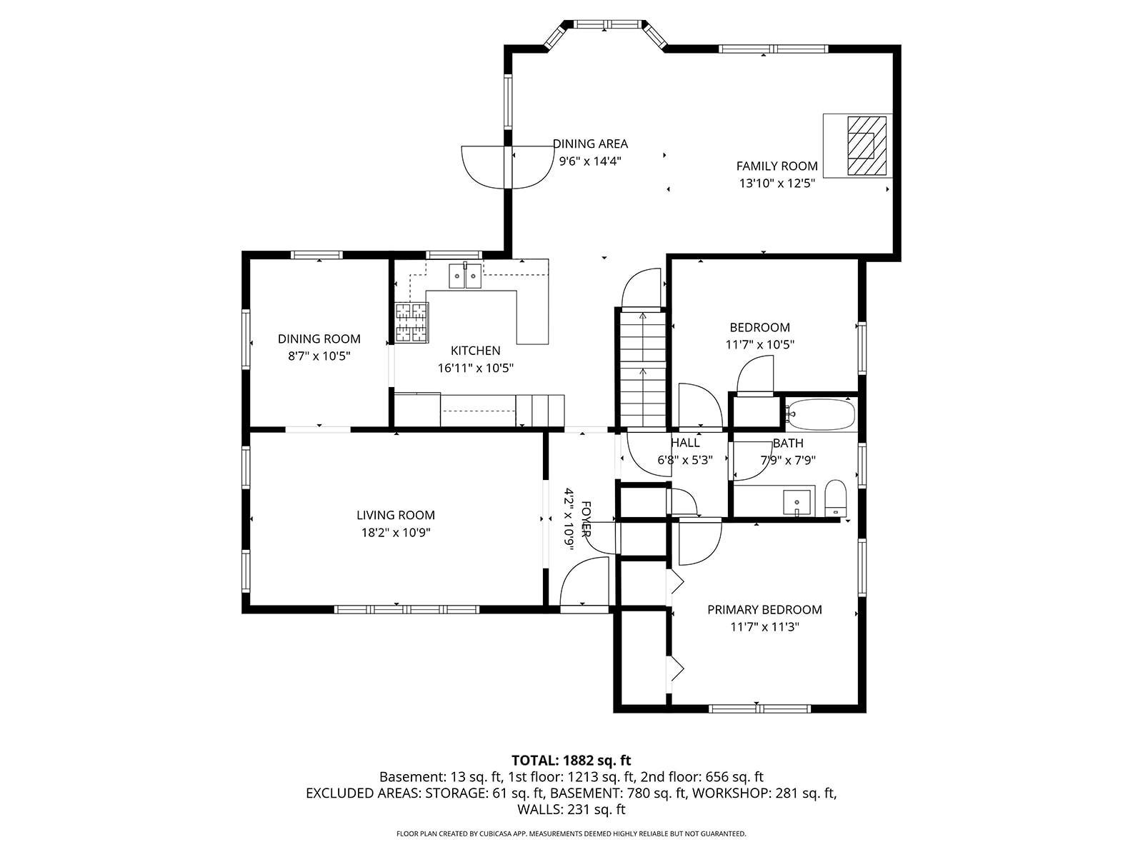 Main Level Floor Plan