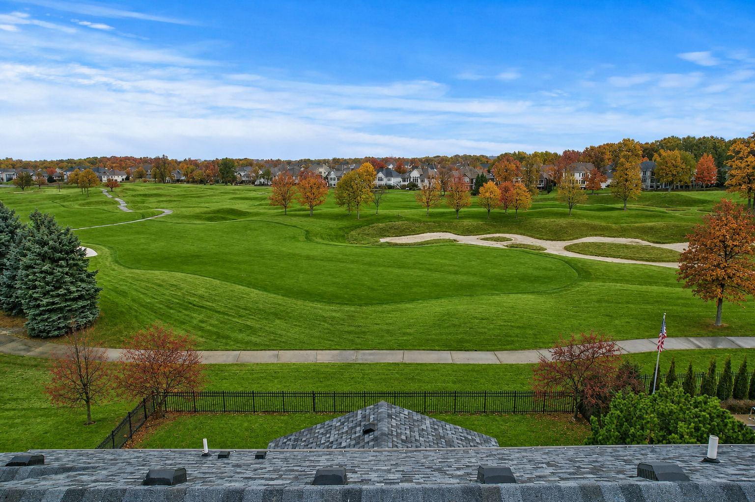 This view!! 6th Hole of the TPC Twin Cities