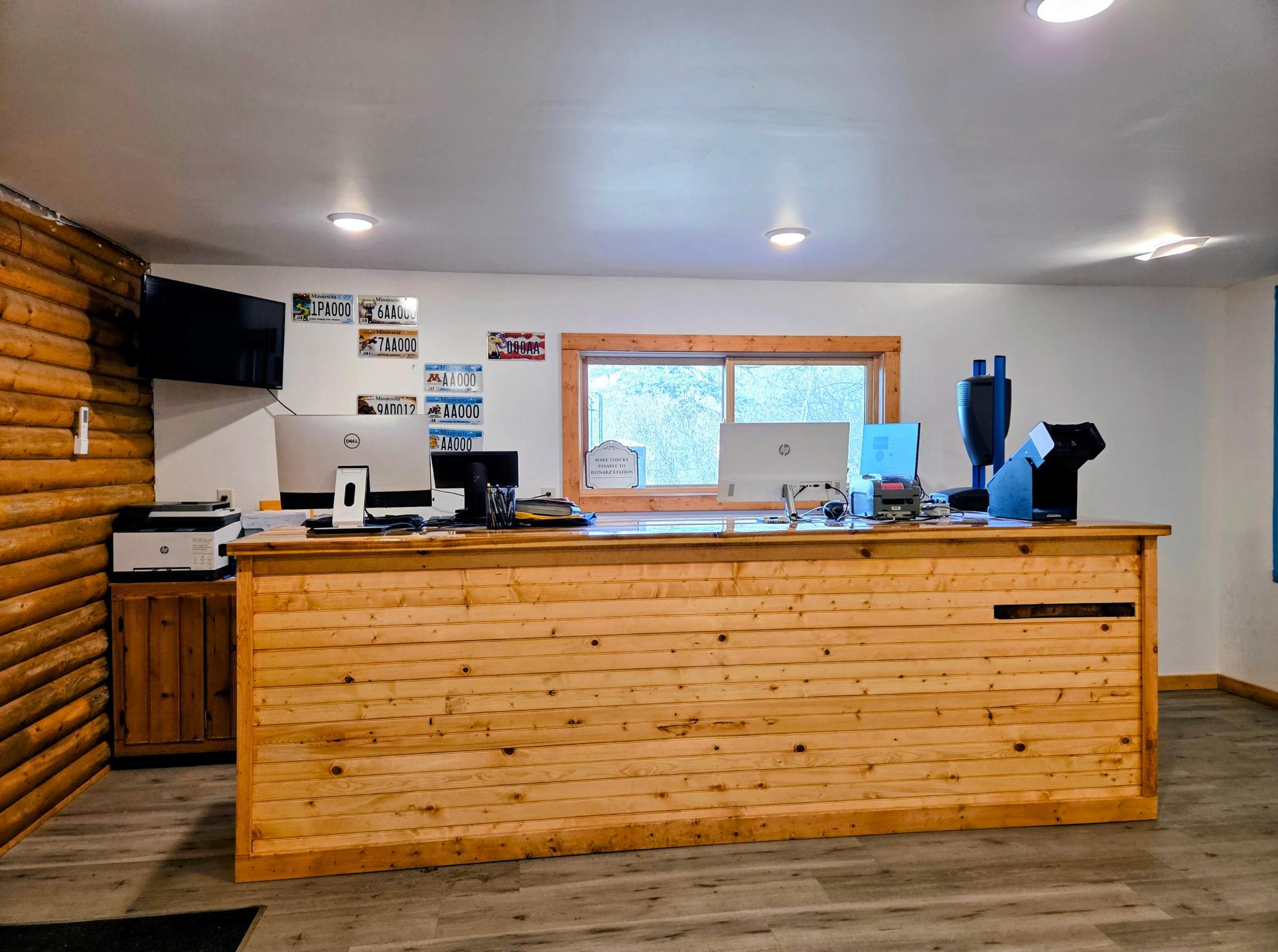DMV desk