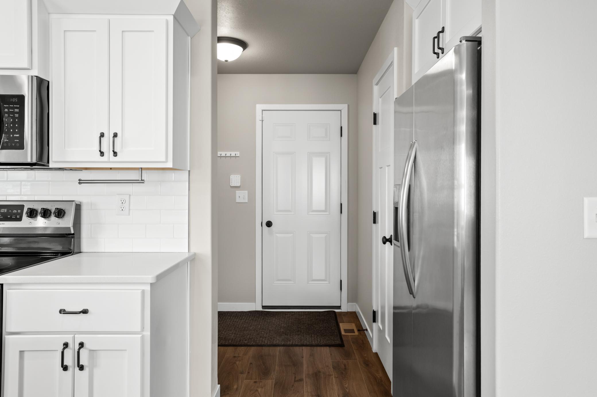 Garage entryway