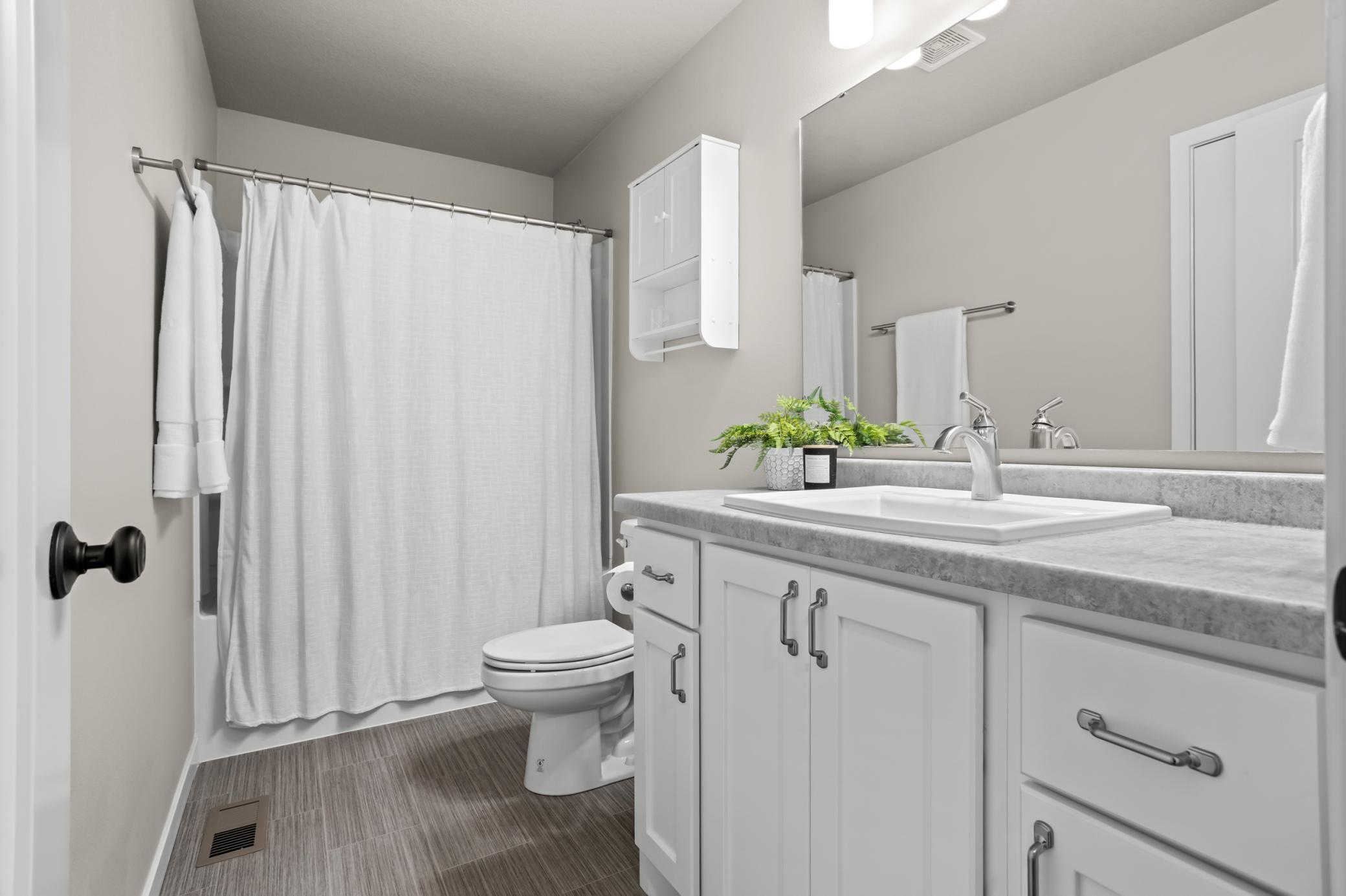 Main level full bathroom