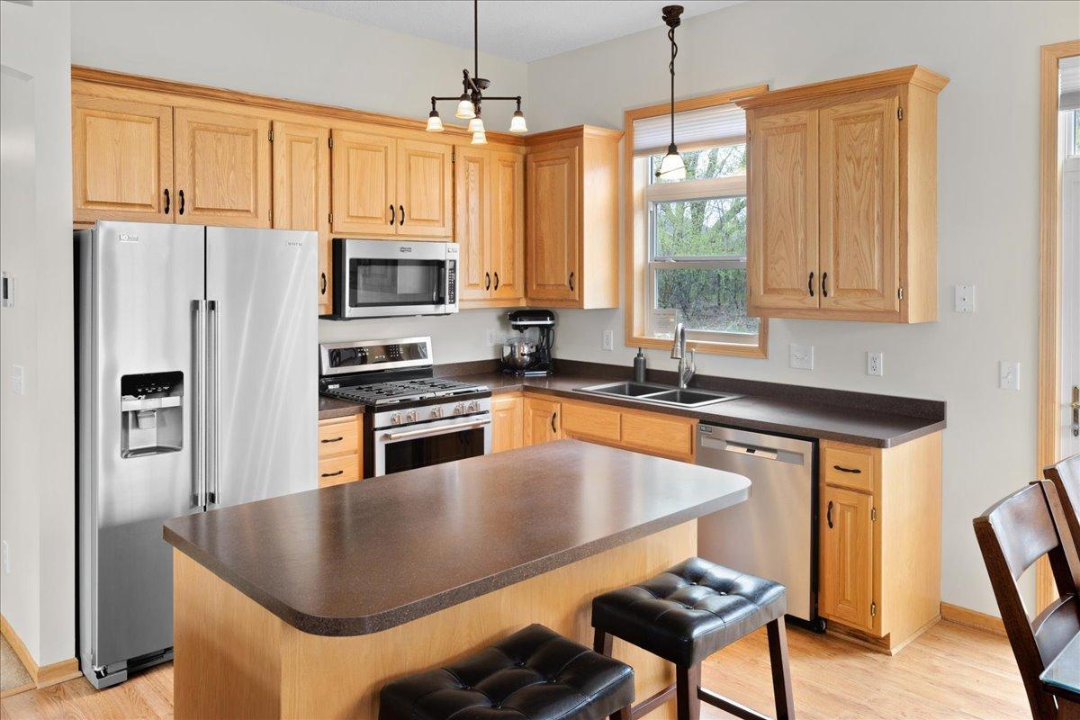 The appliances have all been updated