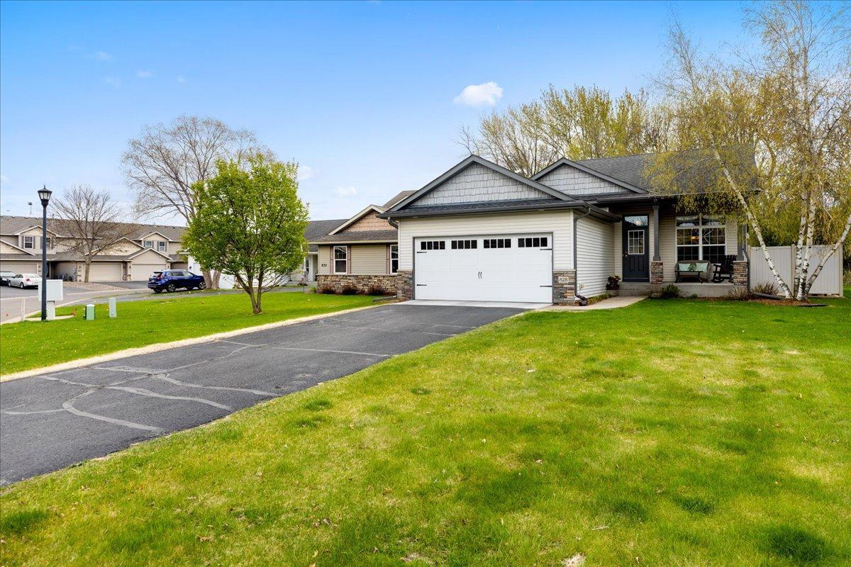 Extra long driveway is great when entertaining family and friends