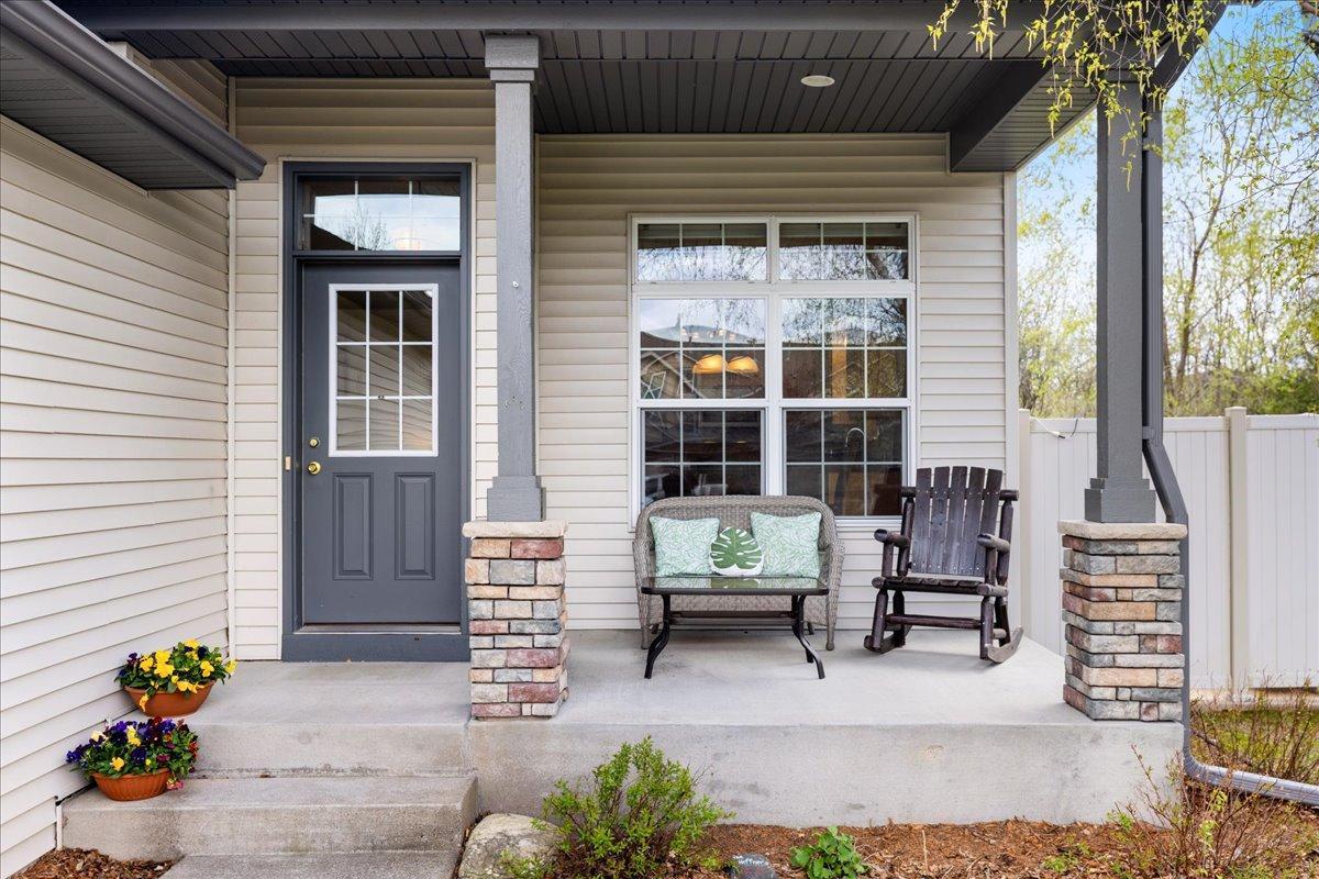 Charming front porch