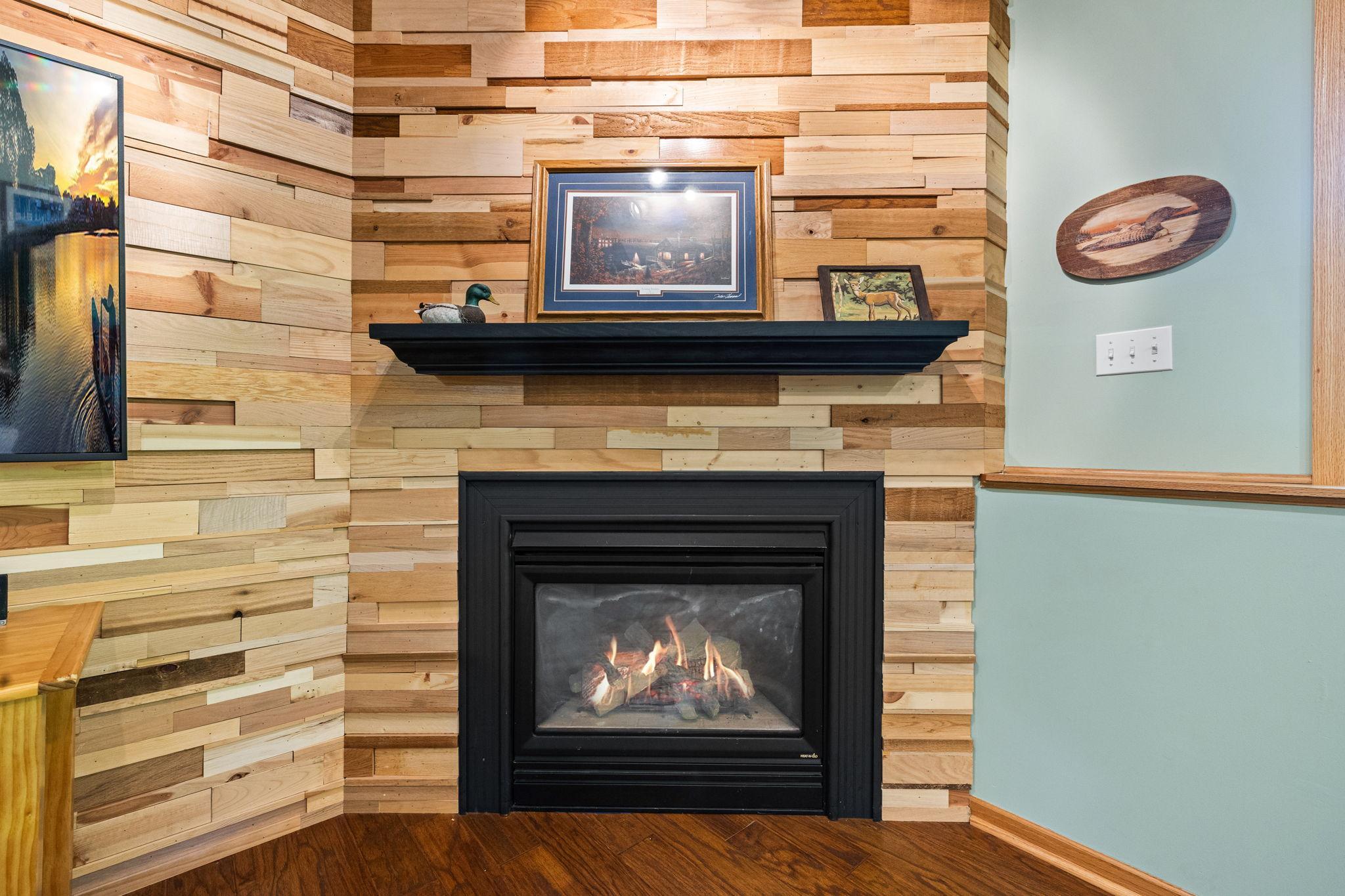 2nd gas fireplace