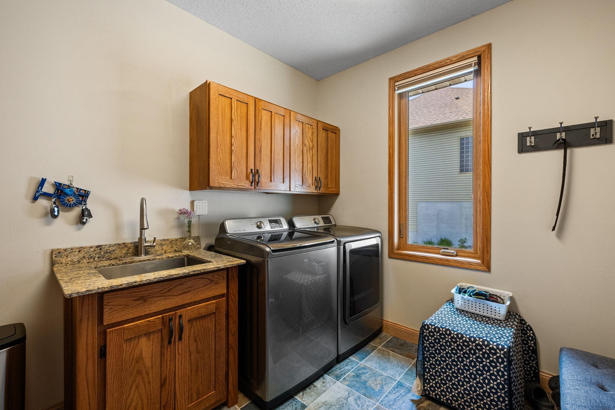 main floor laundry