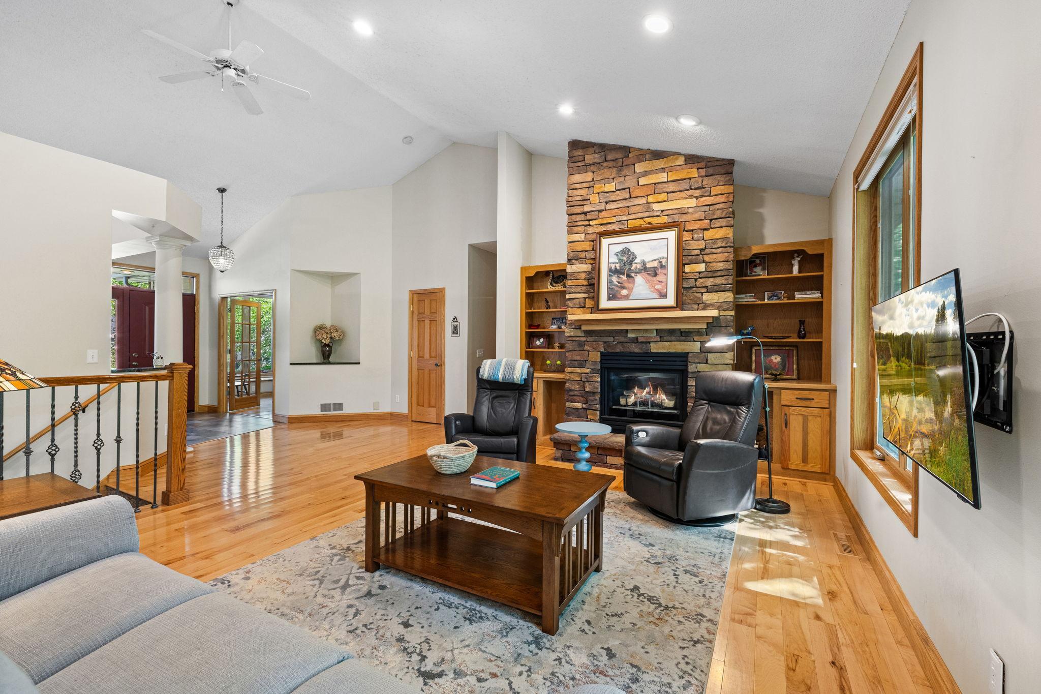 open concept floor plan