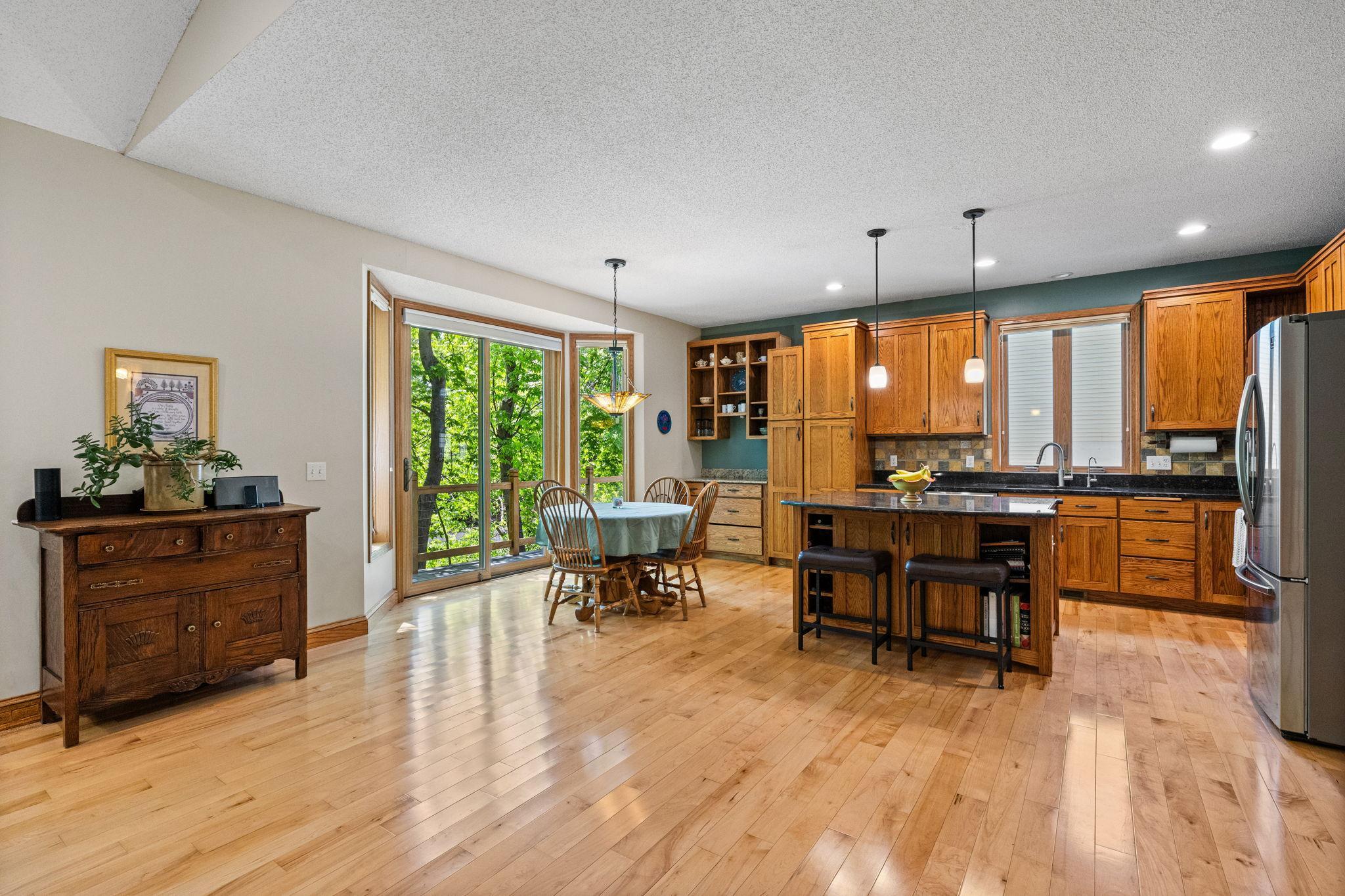 gorgeous maple floors