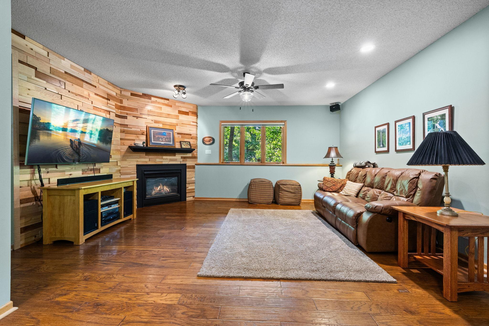 spacious LL family room