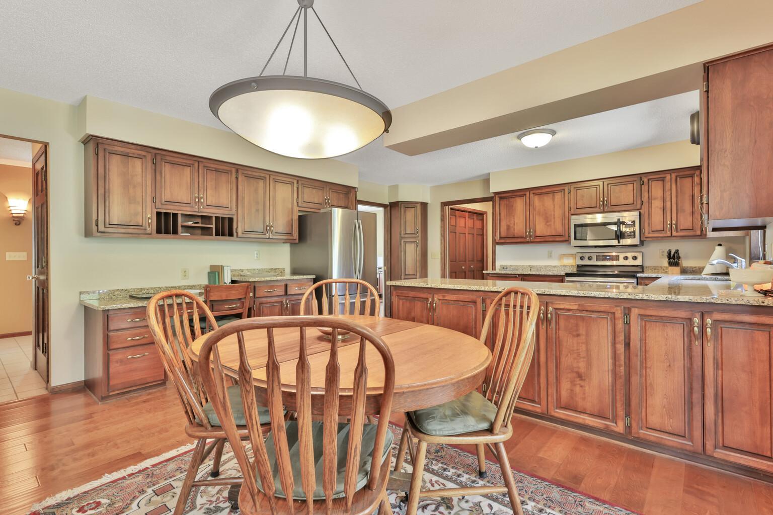 Informal dining area