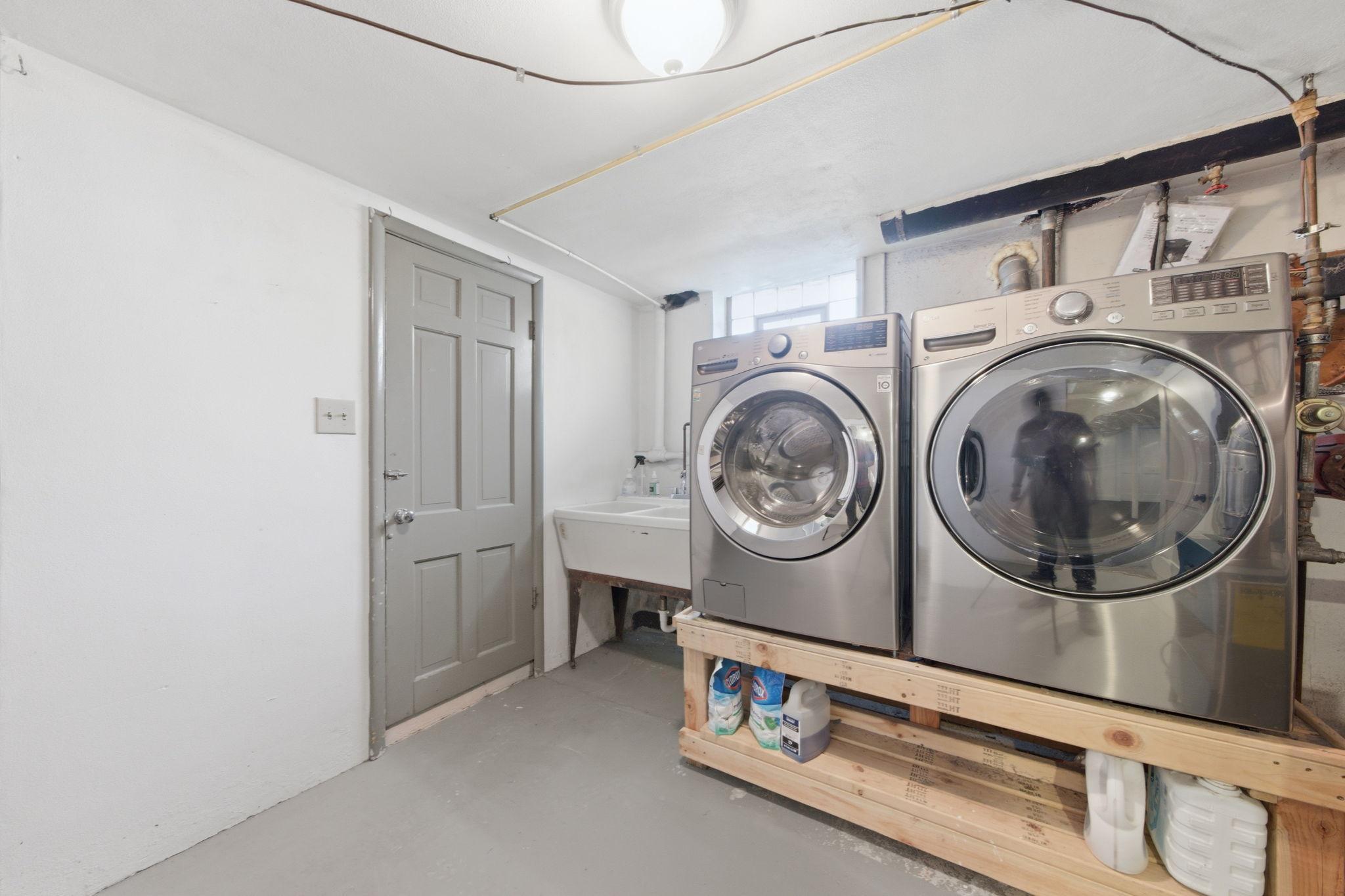 LL laundry room + storage