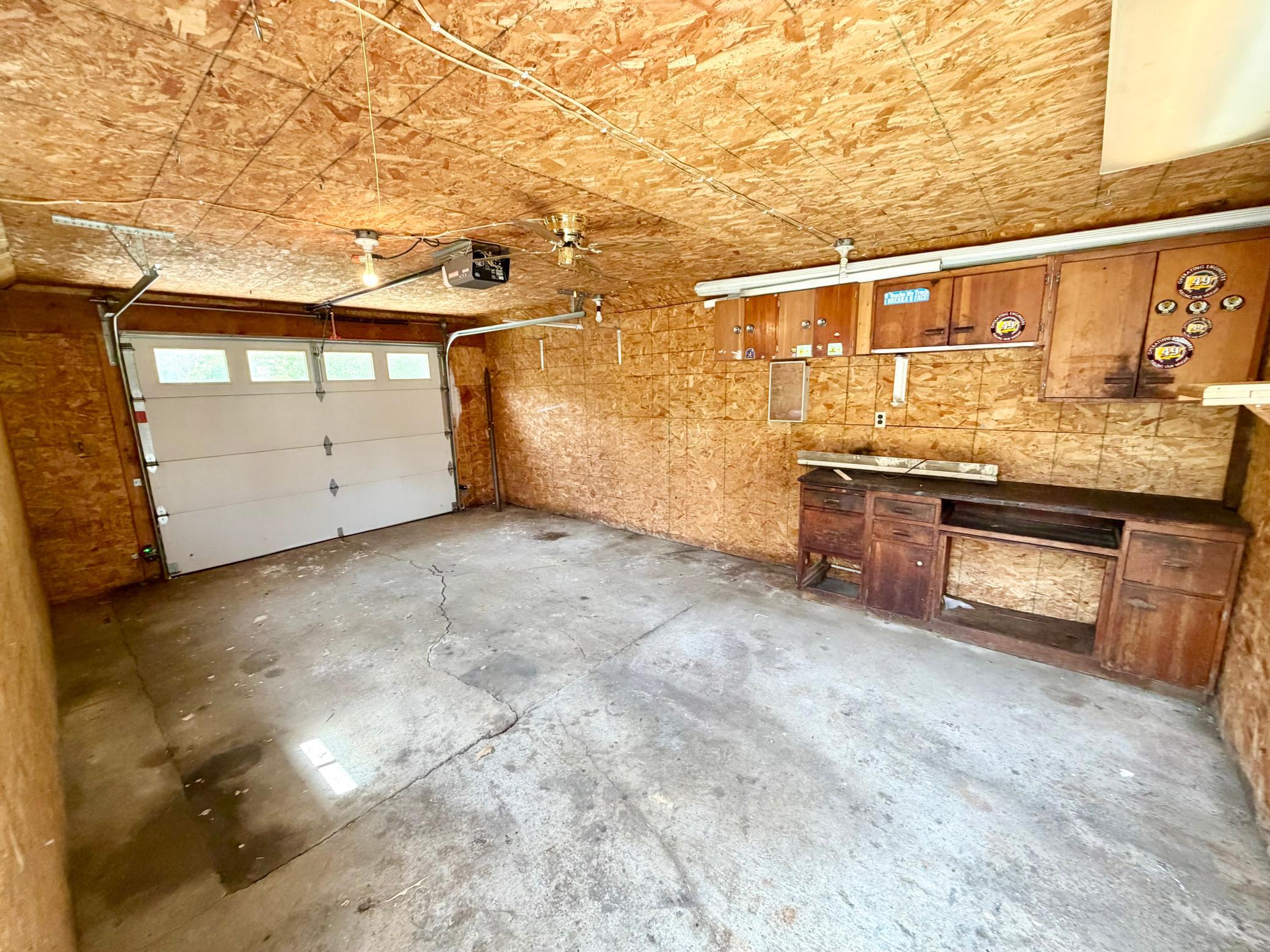 Interior of Garage