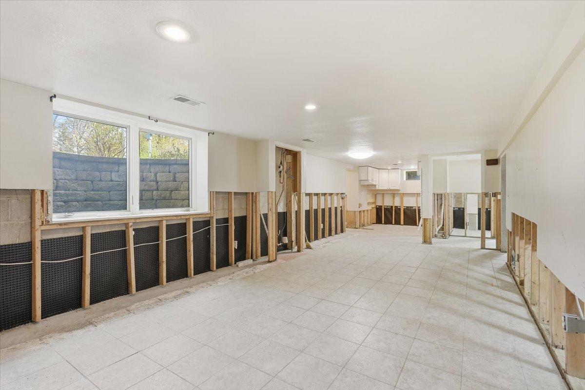 The lower level was previously a lower-level duplex! Endless possibilities!
